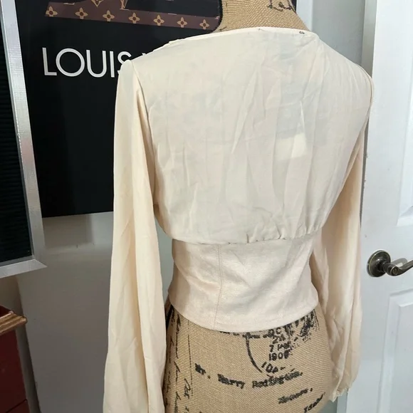 🆕Love X Design Long Sleeve Corset Top - Picture 14 of 16